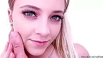 Gorgeous blonde model banged at photoshoot