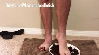 Barely Legal Foot Porn and Brownie Stomping