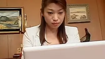 Exotic Asian Slut Miki Kanzaki In Incredible Stockings, Enormous Melons Jav Clip
