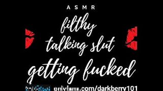 ASMR Daddy's little whore talking filty