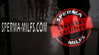 Sperm Orgy for Sleazy Sperma-Milf Sexy Sarah - Nurse - 20201