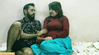 Indian xxx sexy milf bhabhi hard core sex and wild talk with neighbor husband!