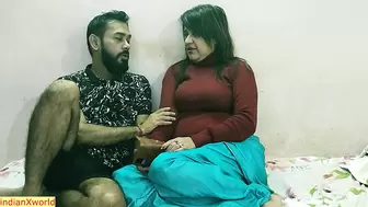 Indian xxx sexy milf bhabhi hard core sex and wild talk with neighbor husband!
