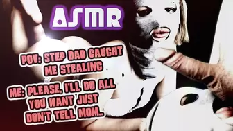 Quickie sex - Step father caught me stealing - LEWD ASMR audio sound role play - maximal free sex addiction