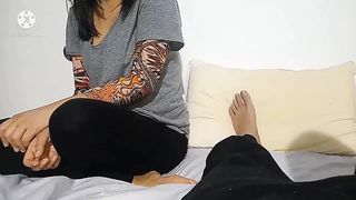 Indian Teenie Whore Fucking Very Hard By Father's Friend - Desi Family Hard Fuck PART-one