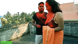 18yrs tamil husband fucking 2 ravishing milf bhabhi together at holi day