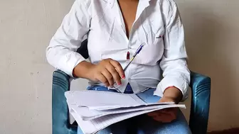 Nurse Ne Sharma Ji Ka Land Khada Kar Diya - Teeny Lady Solo Roleplay Sex