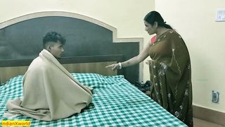 Indian Bengali stepmom fine rough sex with teeny son! with clear audio