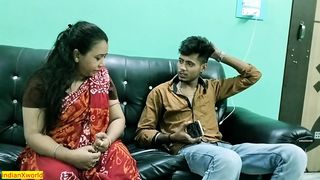 Indian Bengali stepmom amazing attractive sex! Indian taboo sex
