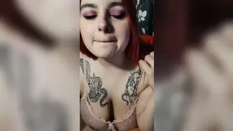 Lick your prick and melons fuck