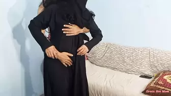 Hard Anal Fucking of Arab Muslim fresh ex-wife wearing Hijab by Sardar in doggystyle xxx Anal with hindi audio