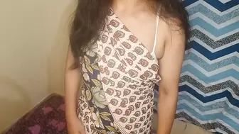 Desi Indian prostitute with costumer Hindi slutty talk role play