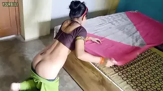 Desi indian maid seduce to house owner till fuck self