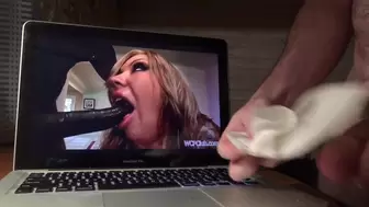 Filthy talker reacts to Mason Moore MMF porn and edges to a ruined cums
