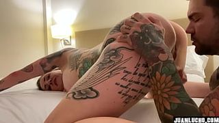 Tattoed Lovers Filthy Bedtime