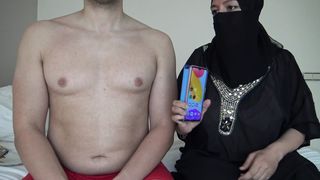 Cuck-Old ex-wife in hijab calls for humongous prick