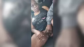 Finger Fucking Wifey In The Car