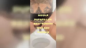 Nicole DuPapillon UK's Longest Labia - Charming Sunday Pissing and Waggling My Enormous Vagina Lips