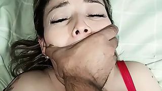 How rich this whore moans when she gets slammed hard in the butt