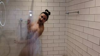 Nicoole DuPapillon UK's Longest Labia - A Attractive Shower