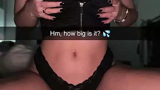 18 year mature chick cheats on her bf on Snapchat with his stepbrother and gets creampied Sexting Cuck-Old Cheating