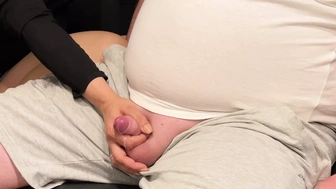 Small wang hand-job