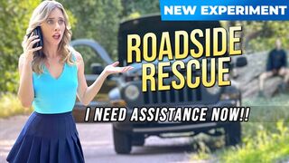 Concept: Roadside Rescue by TeamSkeet Labs feat. Anya Olsen - Stranded Youngster Mounts A Filthy Stranger