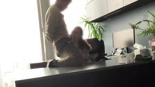 Office Fuck - Milf boss is dominated by sweet fresh intern with BWC