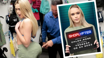 Charming Model Chloe Rose Gets Rammed For Stealing Bikinis From Officer Tommy Gunn's Store - Shoplyfter