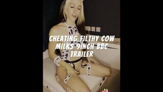 Cheating Filthy Cow Gf Kiyah Jones Blows, Mounts & Milks 9ich Enormous Dark Dick