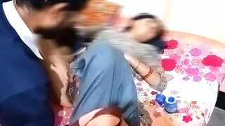 Indian dever pounded her bhabi twat in bedroom slutty talking hindi sex