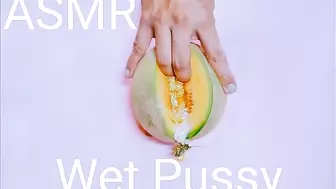 ASMR Wet Pussy with Dildo